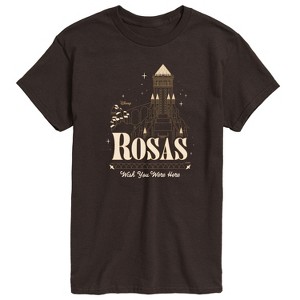 Men's - Disney - Rosas Wish You Were Here Short Sleeve Graphic T-Shirt - 1 of 4