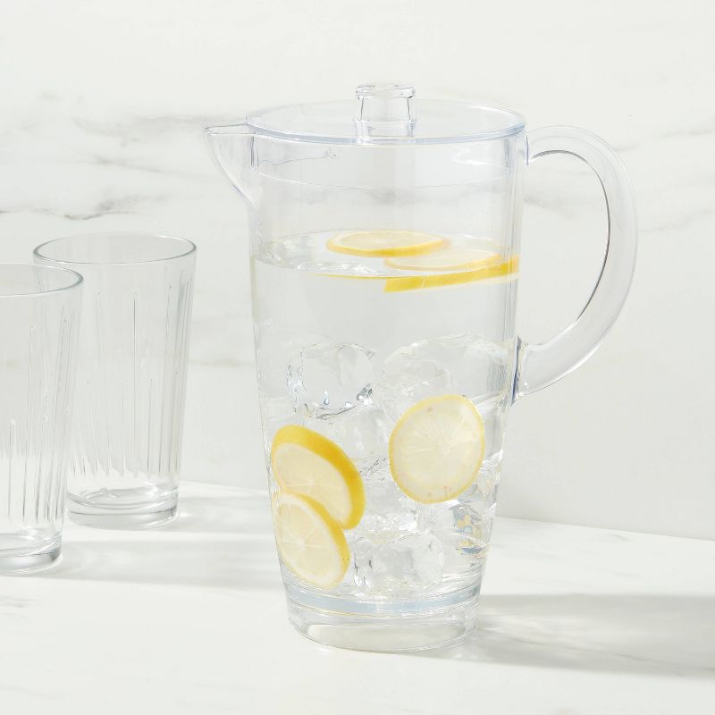 69oz Plastic Lancashire Classic Beverage Pitcher with Lid - Threshold&#8482;, 3 of 6