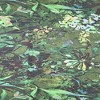 TAG Garden Floral Assorted Green Floral and Green Background Cotton Machine Washable Table Runner Décor Decoration 72" x 18"-in. - 3 of 3