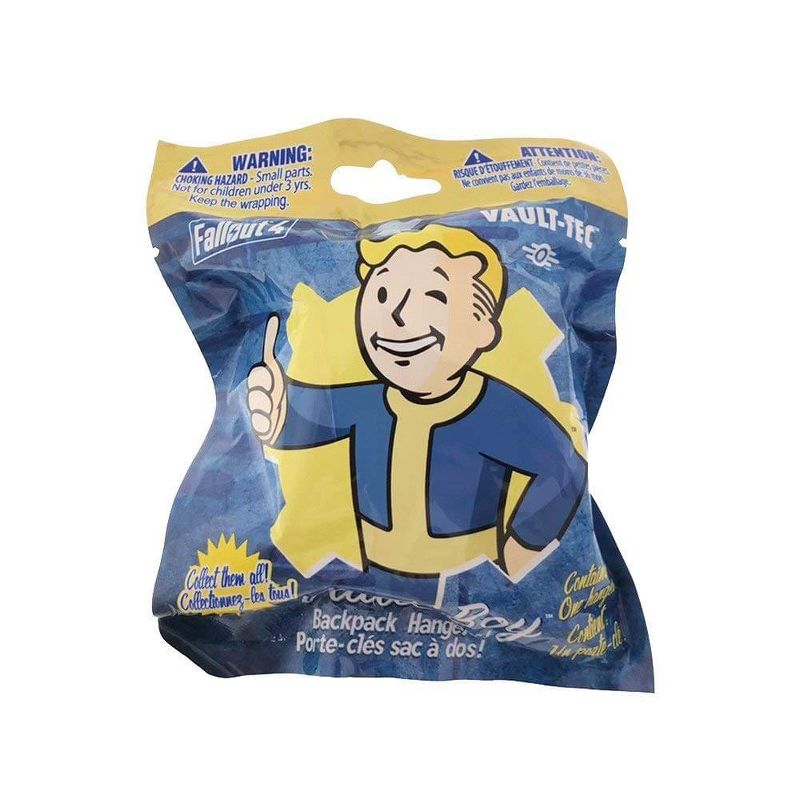 UCC Distributing Fallout 4 Blind Bag Vault Boy Backpack Hangers Set - 3 Random, 1 of 4
