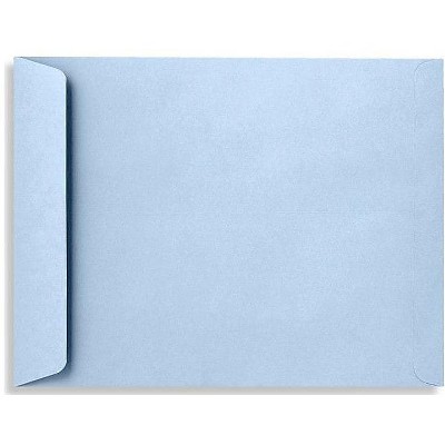 LUX Open End Envelopes 10" x 13" Baby Blue 50/Pack EX4897-13-50