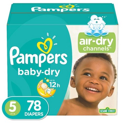 Pampers Baby Dry Diapers Super Pack 