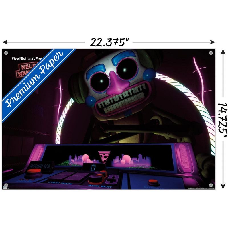 Trends International Five Nights at Freddy's: Help Wanted 2 - DJ Music Man Unframed Wall Poster Prints, 3 of 7