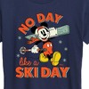 Women's - Disney - No Day Like A Ski Day Short Sleeve Graphic T-Shirt - 2 of 4