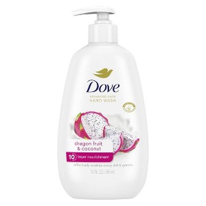 Dove Beauty Advanced Care Hand Wash - Dragon Fruit & Coconut - 12 fl oz - 1 of 4