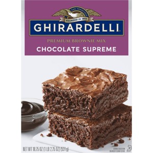 Ghirardelli Chocolate Supreme Brownie Mix - 18.75oz - 1 of 4