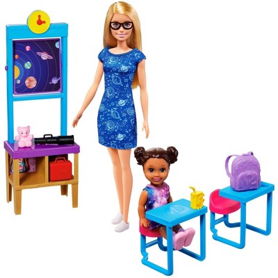 ​Barbie Careers Space Discovery Dolls & Science Classroom Playset