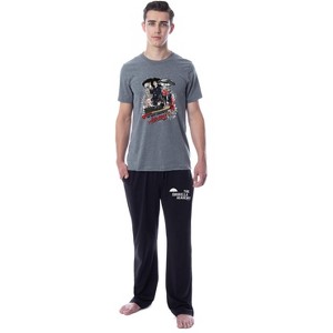 The Umbrella Academy Mens' Number Five TV Series Sleep Pajama Set Multicolored - 1 of 4