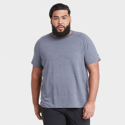  Men's Short Sleeve Run T-Shirt - All in Motion™ Navy S 