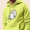 Dalix Giant Ghost Embroidered Hoodie Soft Fleece Hood Sweatshirt Mens - 4 of 4