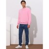Lars Amadeus Men's Regular Fit Long Sleeve Round Neck Pullover Sweatshirt - 4 of 4