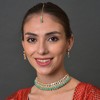 SOHI Women's Green Gold Plated Kundan Beaded Jewellery Set - 4 of 4