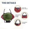 Signare USA Rennie Mackintosh Rose And Teardrop Foldaway Grocery Bag - 4 of 4