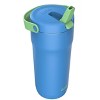 Zak Designs 20 fl oz Double Walled Stainless Steel Sutton Grip Insulated Tumbler - 4 of 4