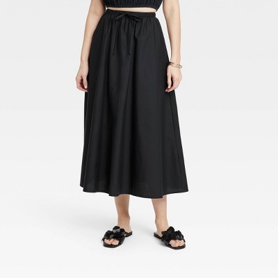Women's Midi A-line Skirt - A New Day™ : Target