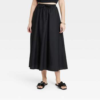 TOC Jersey Midi A-line Skirt