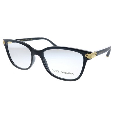 Dolce & Gabbana DG 5036 501 Womens Butterfly Eyeglasses Black 53mm