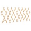vidaXL Trellis Fences Garden Trellis Lattice Fence for Outdoor Fence Firwood - 3 of 4