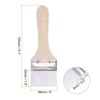 Unique Bargains Wall Furniture Cabinets Soft Bristle Paint Brushes Wood Handle 20 Pcs - 2 of 4