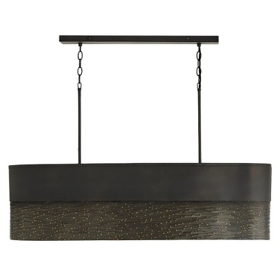 Capital Lighting Sana 5 - Light Island Pendant Light in  Grey Iron