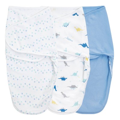Image of aden + anais Wrap Swaddle Wrap Dino Rama - 4-6 Months 3pk