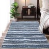 Washable Vintage Printed Rug Non Slip Low Pile Rug Soft Throw Floor Cover Foldable Indoor Carpet for Living Room Bedroom Playroom - 4 of 4