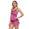Jezebel - Myrna Modal & Lace Cami and Short Sleepwear Set - 2 of 3