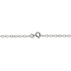 Black Bow Jewelry 2.5mm Sterling Silver Flat Open Cable Chain Necklace - 4 of 4