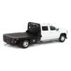 1/64 2016 Silverado 3500 Flatbed Dually Truck White Exclusive Greenlight 51611-B - 3 of 4