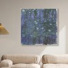 Art Remedy Claude Monet - Blue Water Lilies Blue Monet Art Prints Framed - 2 of 4