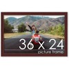 PosterPalooza | Classic Modern Brown Picture Frame - UV Acrylic, Backing Board, Hanging Hardware Included - 3 of 4