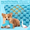 Nocciola Viral Select Blue Goose Durable Dog Toy, Crinkle Squeaky Plush Dog Puppy Chew Toys for Teething, Duck Puppy Toys - 4 of 4