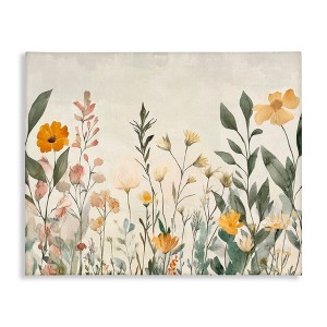 Stupell Industries Shades Of Yellow Flowers Canvas Art - 1 of 4