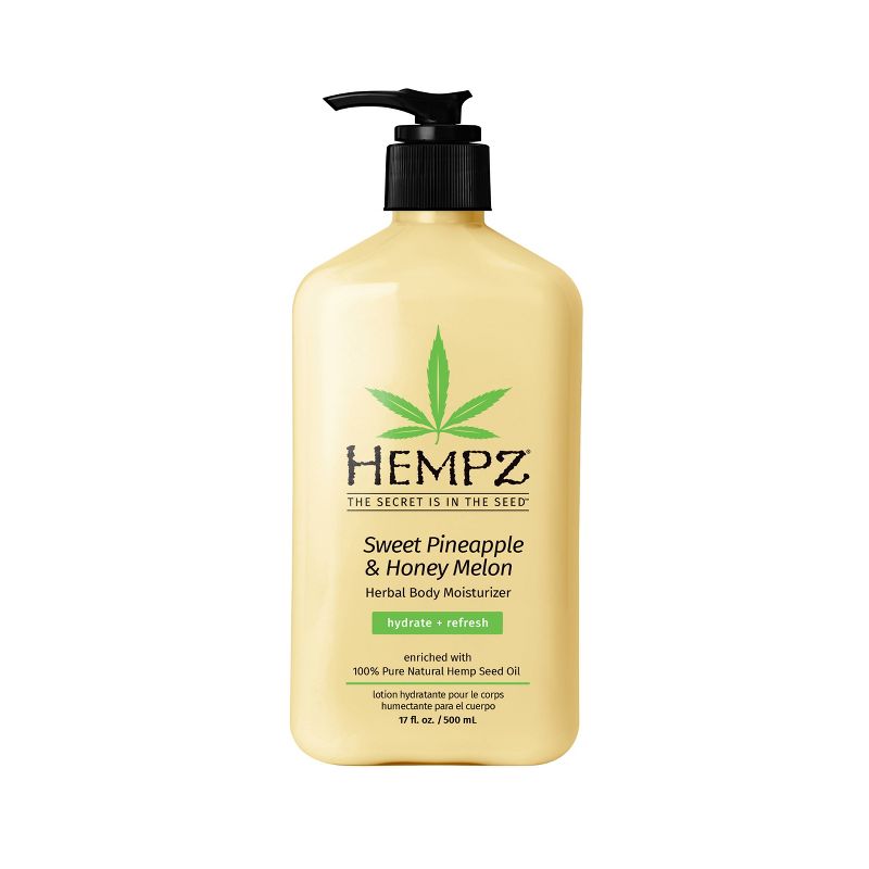 Hempz Herbal Body Lotion - Hydrating Sweet Pineapple and Honey Melon, 1 of 8