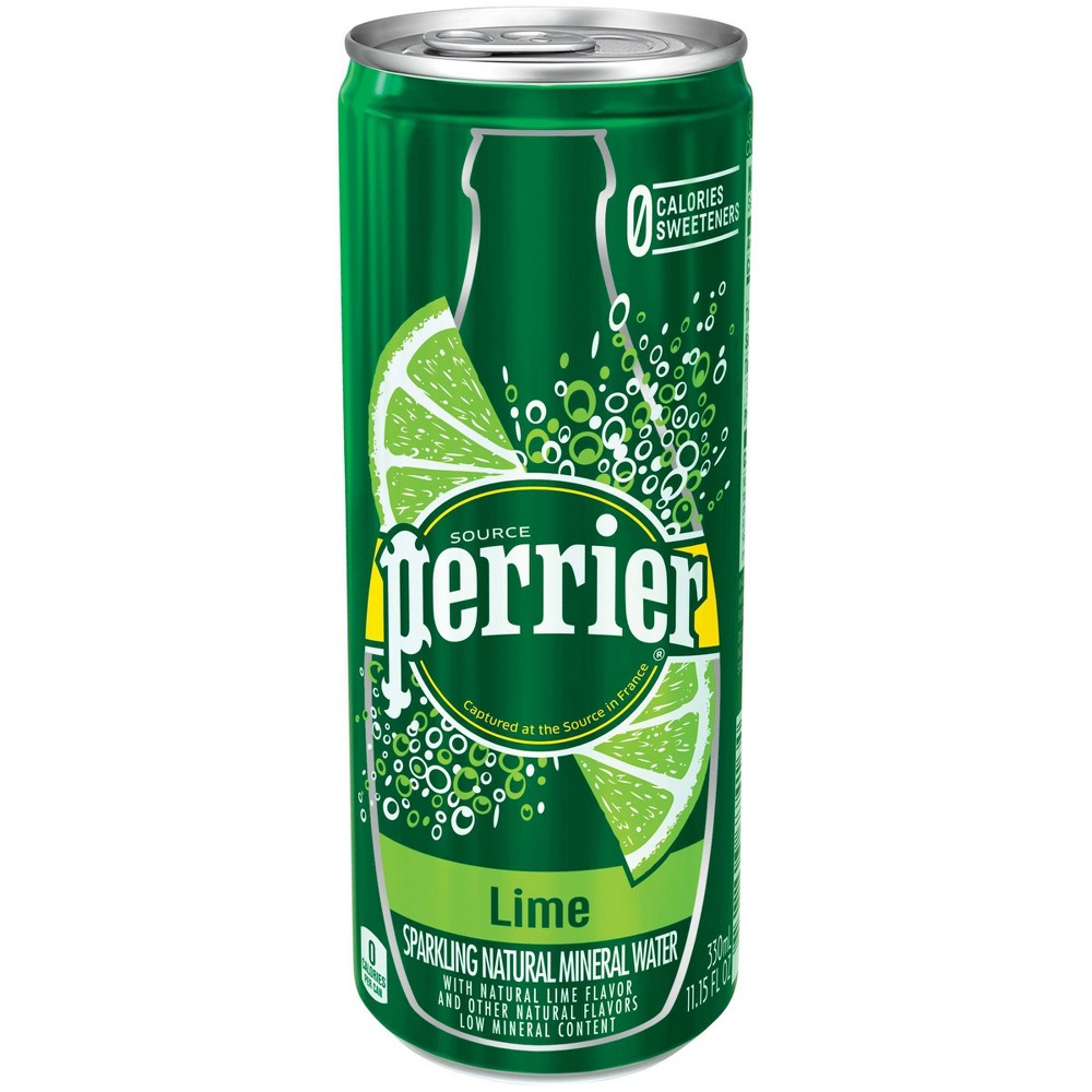 UPC 074780446914 product image for Perrier Lime Enhanced Water - 11.15 fl oz Sleek Can | upcitemdb.com