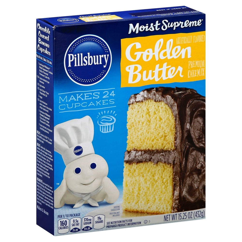 UPC 051500607961 product image for Pillsbury Golden Butter Cakes Mix - 15.25 oz | upcitemdb.com