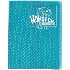 Monster 4-Pocket Trading Card Album - 20 Side-Loading Theft-Deterrent Padded Pages - Holds 160 Yu-Gi-Oh, MTG, Pokémon & Sports Cards - Holofoil Aqua - 2 of 4