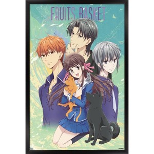 Trends International Fruits Basket - Art Work Framed Wall Poster Prints - 1 of 4