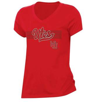 NCAA Utah Utes Women's V-Neck T-Shirt