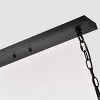Chloe Lighting Ironclad Industrial 5 Light Textured Black Island Pendant Ceiling Fixture 36" Wide - 4 of 4