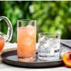 Le'raze Elegant Acrylic Drinking Glasses [Set of 16] Attractive Clear Plastic Tumblers - Unbreakable Drinkware Set Ideal for Indoor and Outdoor - 2 of 4