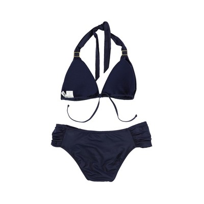 bar III Womens Triangle Side Tab 2 Piece Bikini