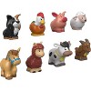 Fisher-Price Little People Toddler Toys Farm Animal Friends 8-Piece Figure Set for Pretend Play Ages 1+ Years - 2 of 3
