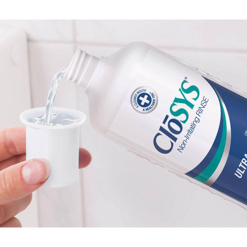 CloSYS Ultra-Sensitive Rinse Unflavored Mouthwash - 32 fl oz, 4 of 5
