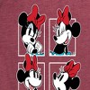 Women's - Disney - Minnie Grid Short Sleeve Graphic T-Shirt - 2 of 4