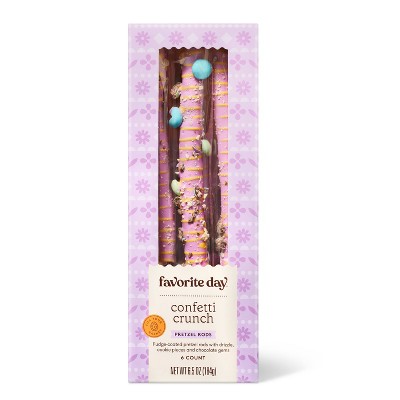 Spring Confetti Crunch Pretzel Rods - 6ct - Favorite Day™