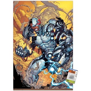 Trends International DC Comics - Cyborg - Battle Unframed Wall Poster Prints - 1 of 4