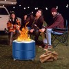 Portable Smokeless Firepit with Stand, Bonfire Wood Burning Fire Pit for Camping & Picnic Outside, Stainless Steel Fire Pit with Carry Bag - 4 of 4