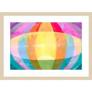 Amanti Art Neon Flare III by Grace Popp Wood Framed Wall Art Print - 1 of 4