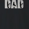 Rerun Island Men's Dad Weapons Long Sleeve Graphic Cotton Pullover Sweatshirt - Black XXXL - 2 of 3